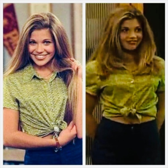 Vintage 90s Floral Abstract Button Down Shirt - Picture 8 of 8